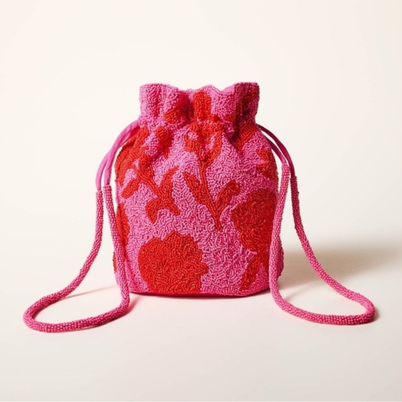 kate spade Bags Kate Spade X Target Pink And Red Floral Beaded